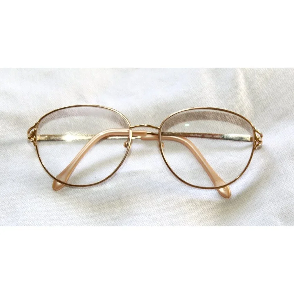 Charmant Eyeglasses Frame Allergy Free Titanium Golden frame 53/16